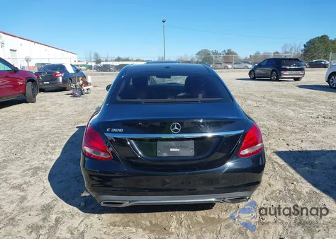 2015 Mercedes-Benz C 300 from USA, damaged, VIN 55SWF4JB7FU079160